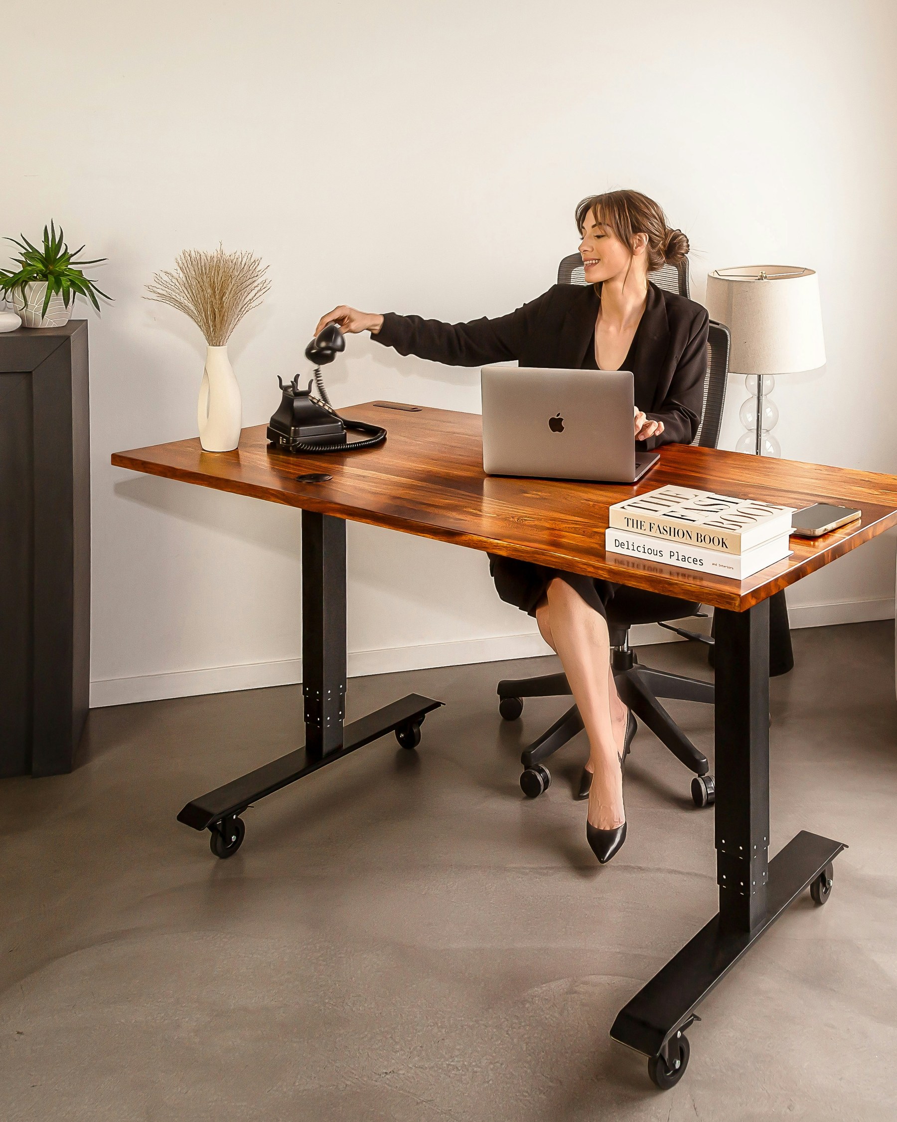 Professional working in an office